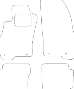Textilmattor H-line Fiat Punto III