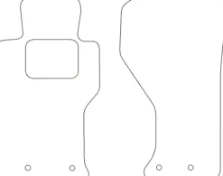 Textilmattor H-line Fiat 124 Spider