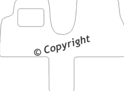 Textilmattor H-line Fiat Ulysse II 7-sits