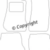 Textilmattor H-line Ford Explorer