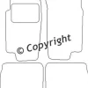 Textilmattor H-line Ford Scorpio