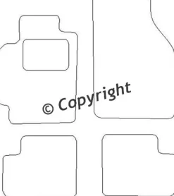 Textilmattor H-line Honda HR-V