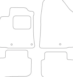 Textilmattor H-line Hyundai Ioniq