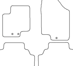 Textilmattor H-line Hyundai ix20