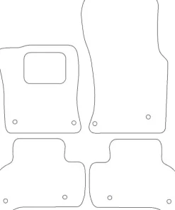 Textilmattor H-line Jaguar XE