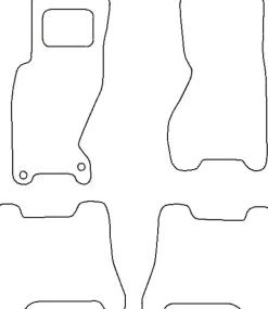 Textilmattor H-line Jeep Grand Cherokee WJ