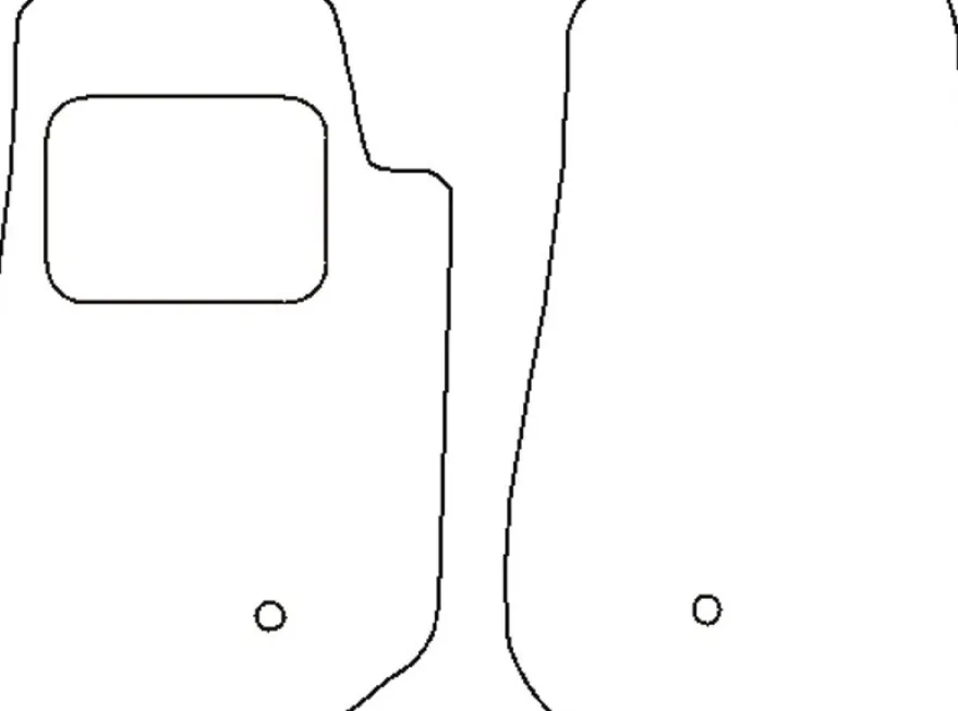 Textilmattor H-line Jeep Wrangler JK