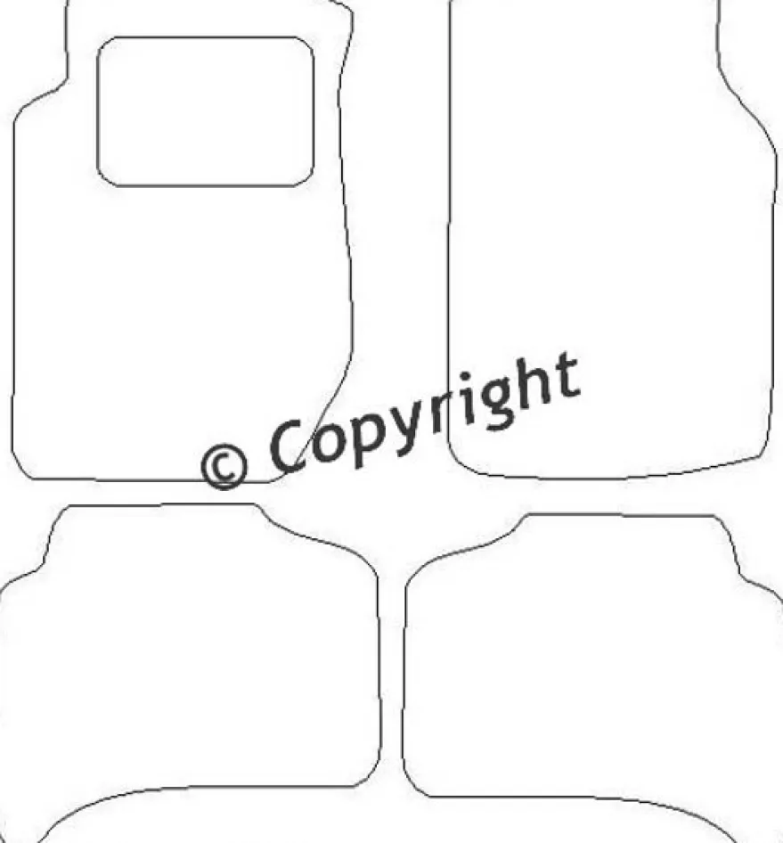 Textilmattor H-line Kia Sportage