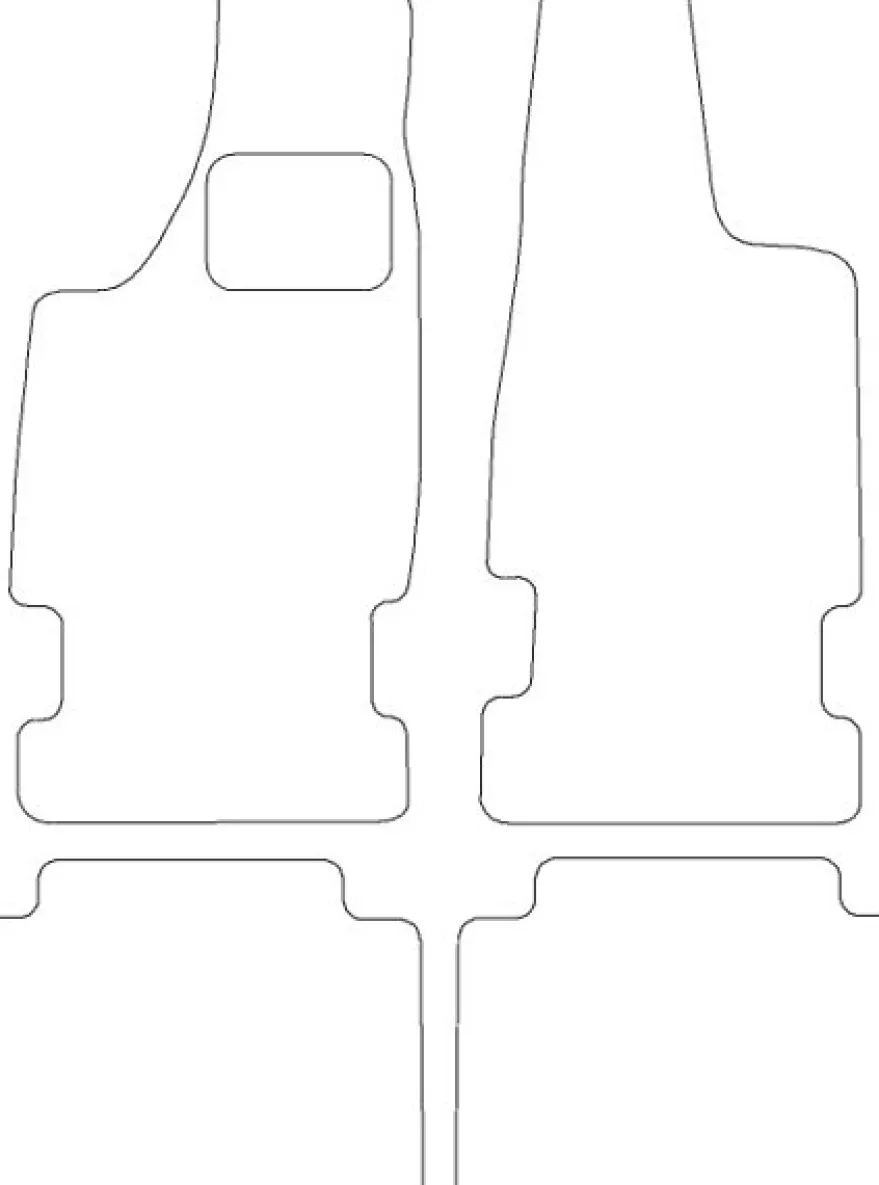 Textilmattor H-line Lada Niva 4x4