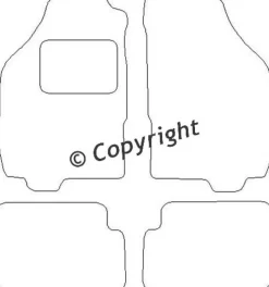 Textilmattor H-line Lancia Ypsilon