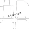 Textilmattor H-line Lexus RX 450h