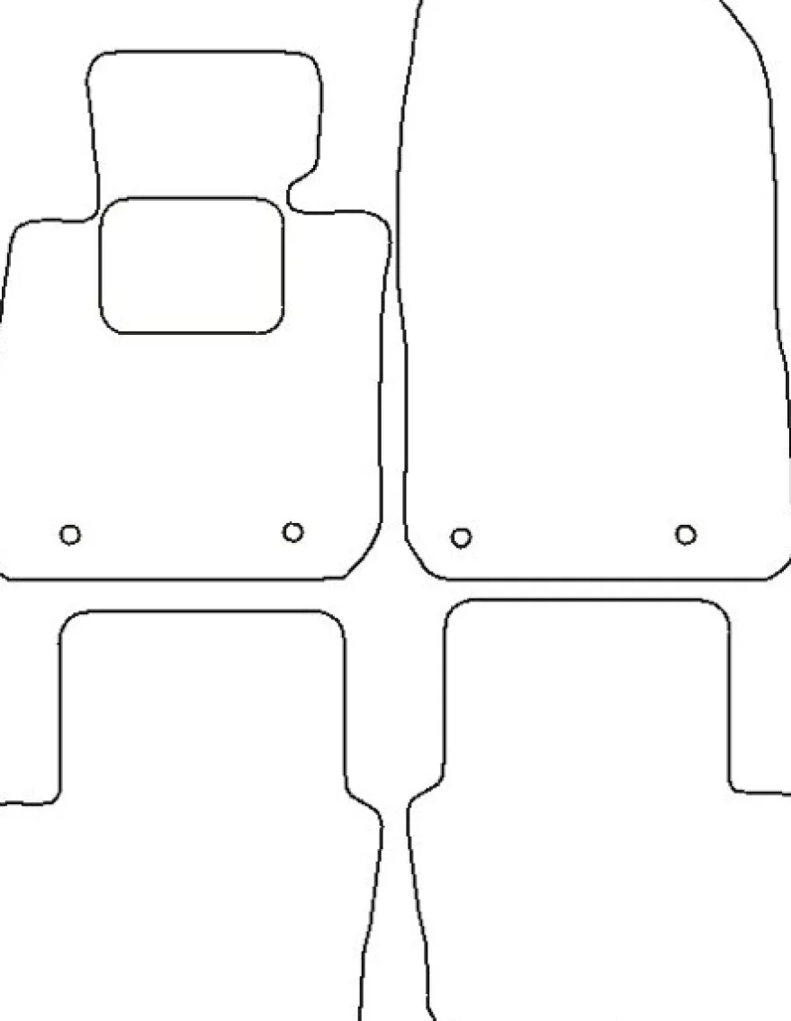 Textilmattor H-line Mazda CX-3