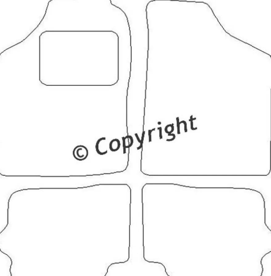 Textilmattor H-line Mazda MX-3
