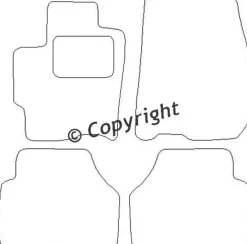 Textilmattor H-line Mazda Premacy