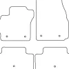 Textilmattor H-line Mazda 5 5-sits