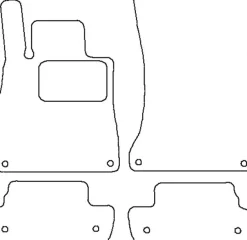 Textilmattor H-line Mercedes-Benz C217 S-Klass Coupe
