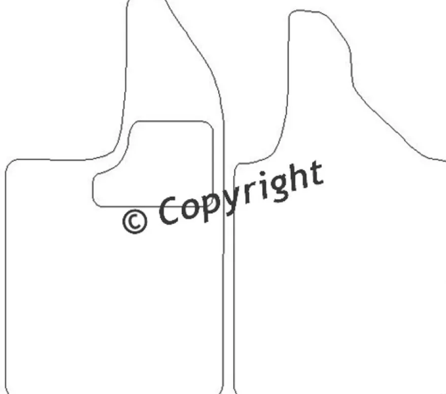 Textilmattor H-line Microcar MC1