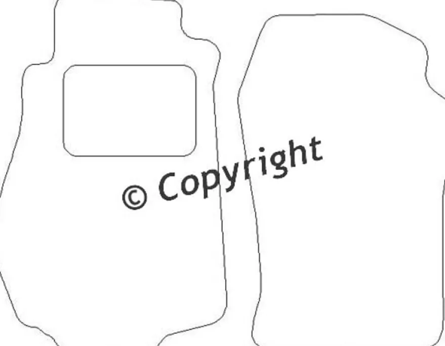 Textilmattor H-line Nissan 350 Z