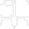 Textilmattor H-line Opel Mokka X