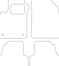 Textilmattor H-line Opel Mokka X