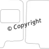 Textilmattor H-line Opel Sintra