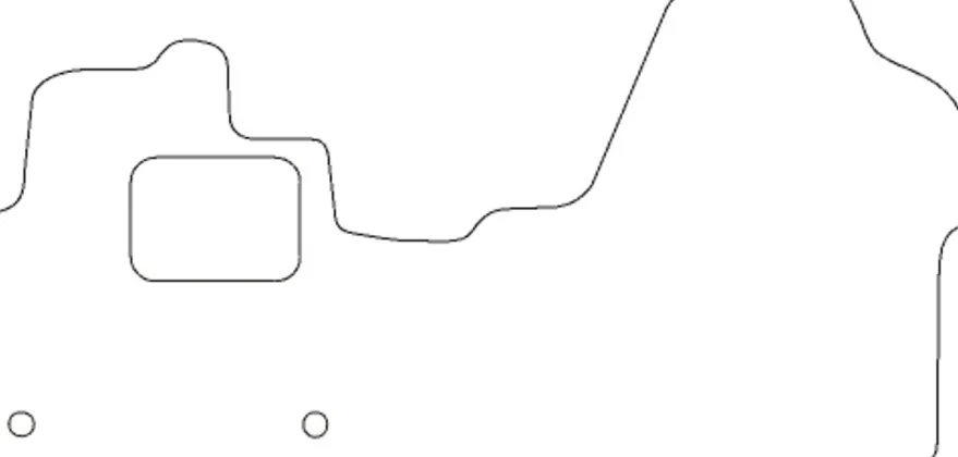Textilmattor H-line Peugeot Expert III