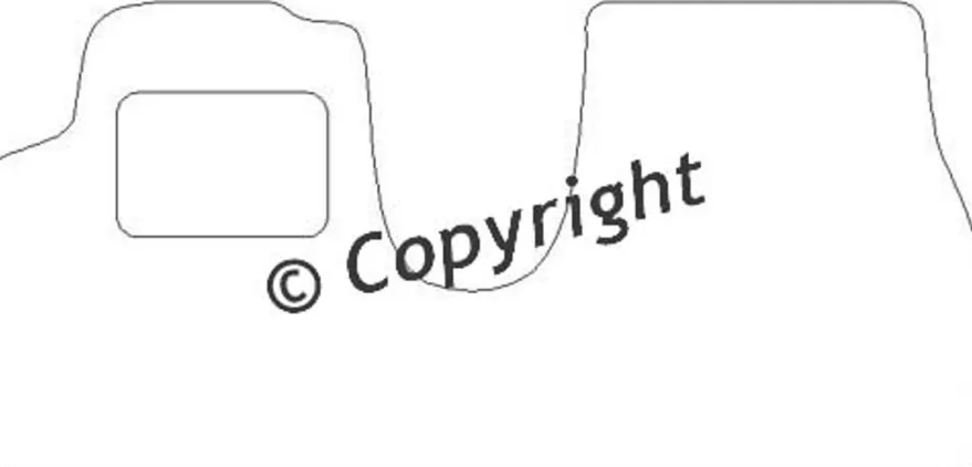 Textilmattor H-line Peugeot 807 5-Sits