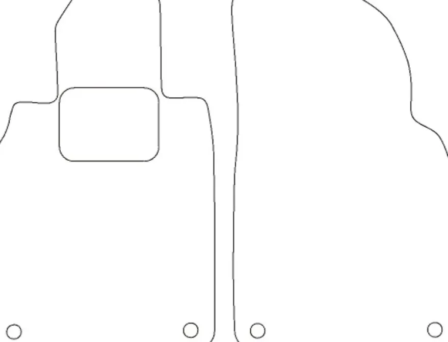 Textilmattor H-line Porsche Boxster 981/981 S