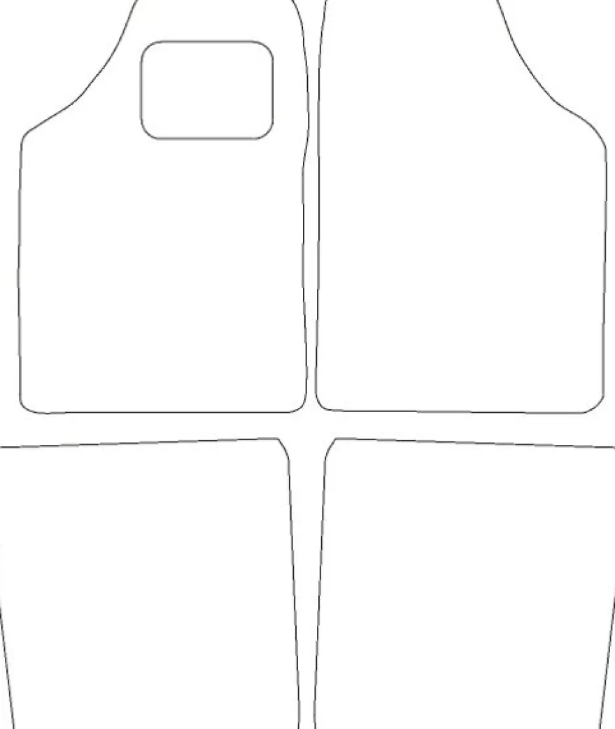 Textilmattor H-line Renault Kangoo