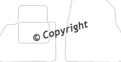 Textilmattor H-line Renault Kangoo Express