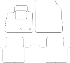 Textilmattor H-line Renault Scenic / Grand Scenic IV