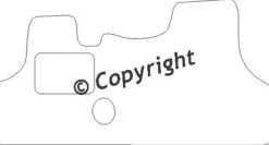 Textilmattor H-line Renault Trafic