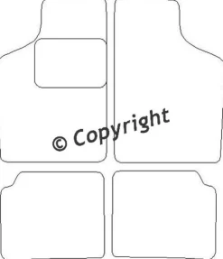 Textilmattor H-line Suzuki Alto EC