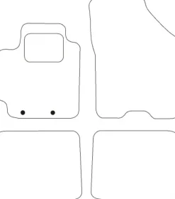 Textilmattor H-line Suzuki Baleno