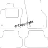Textilmattor H-line VW Golf 7