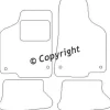 Textilmattor H-line VW Lupo 3
