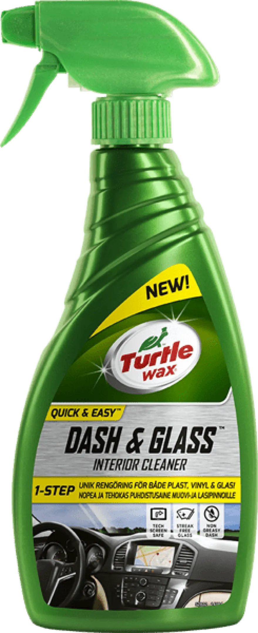 Turtle Wax Dash & Glass Cleaner 500ml