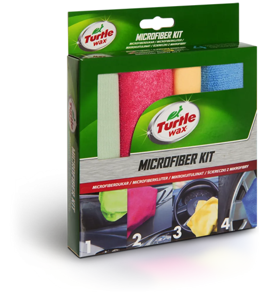 Turtle Wax Microfiber Kit 4st dukar