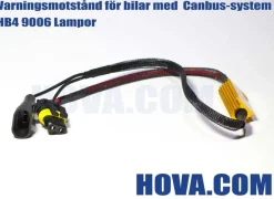 Varningsmotstånd 50W till HB4 9006-Lampor