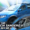 Vindavvisare Dacia Logan MK2 4-Dörrars 2013-2020