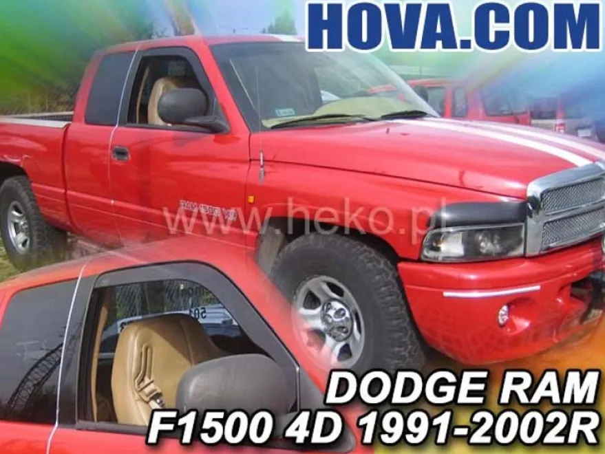 Vindavvisare Dodge Ram 1500 2-/4-Dörrars 1991-2002