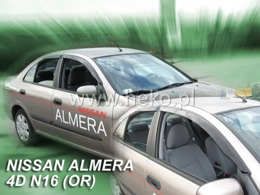 Vindavvisare Nissan Almera MK2 (N16) 4-Dörrars Sedan, 5-Dörrars Hatchback 2000-2006