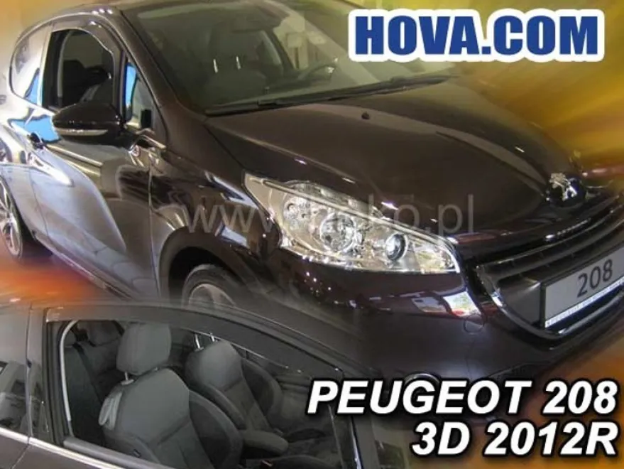 Vindavvisare Peugeot 208 3-Dörrars mellan 2012-2019