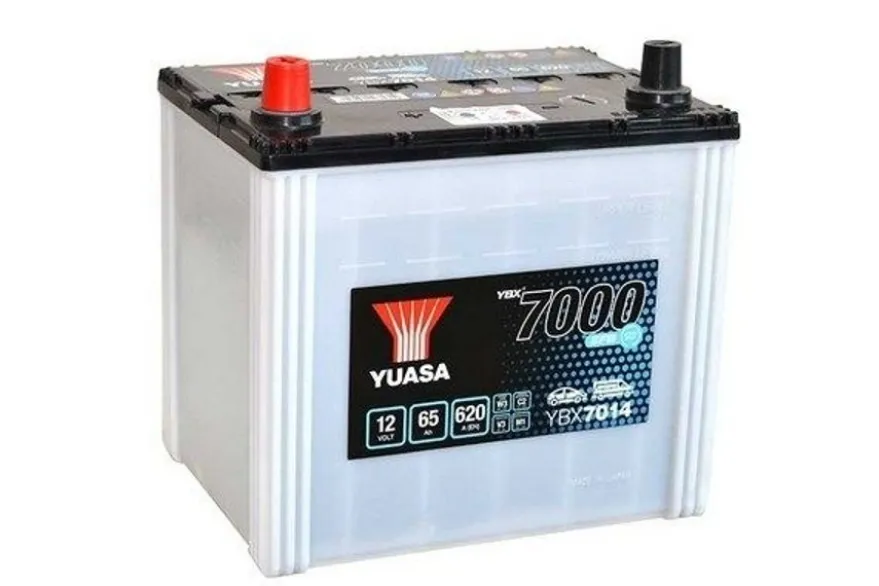 Yuasa EFB YBX7014 12V 65Ah 620AStart Stopp BilBatteri
